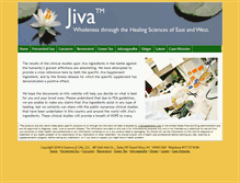 Tablet Screenshot of jivaresearch.org